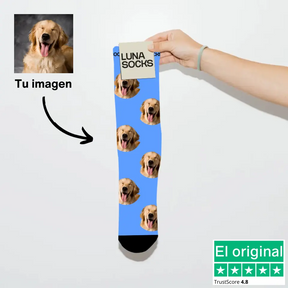 Calcetines personalizados con tu perro