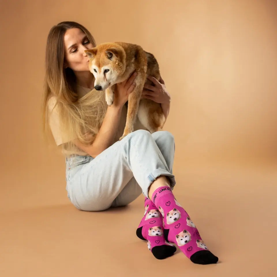 Calcetines personalizados con tu perro
